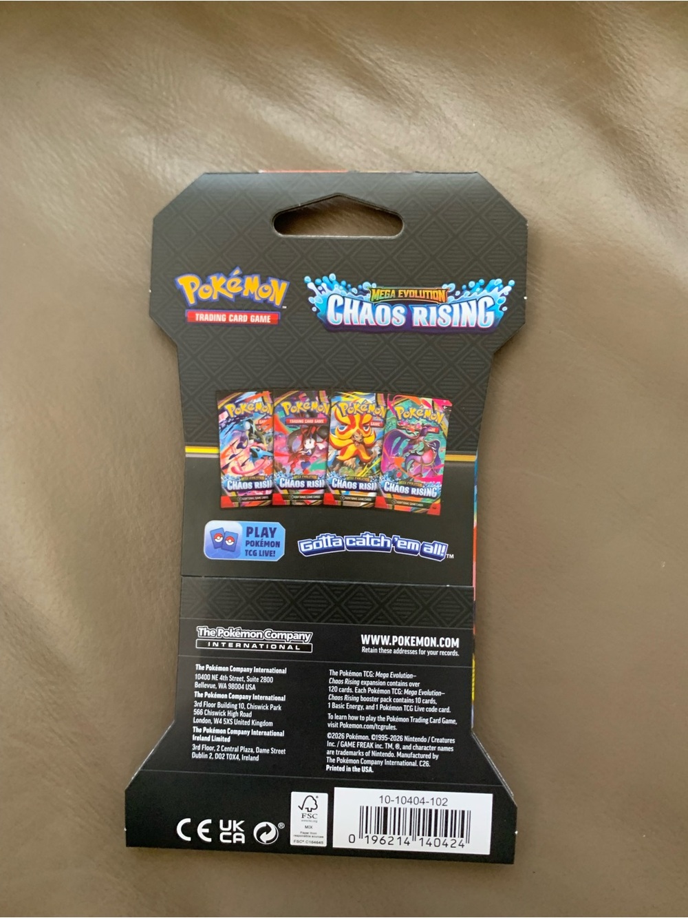 Pokémon Mega Evolution S4
Chaos Rising Blaster - Picture 6 of 12